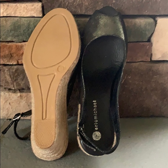 Eric Michael platform sandals size 38.5 - Picture 8 of 10